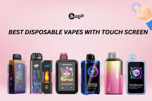 best disposable vapes with touch screen