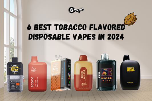 best tobacco flavored disposable vapes