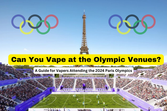 can you vape at the olympic venues