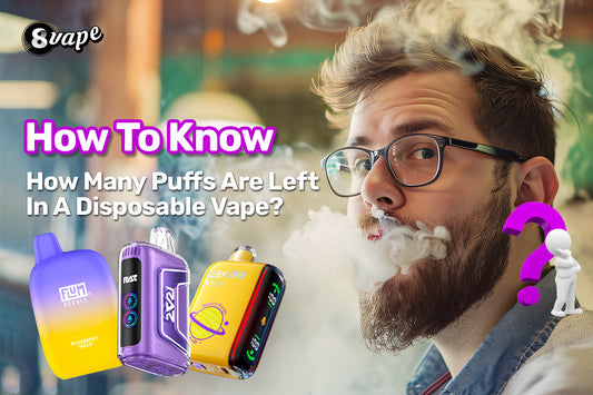 how to know how many puffs are left in a disposable vape