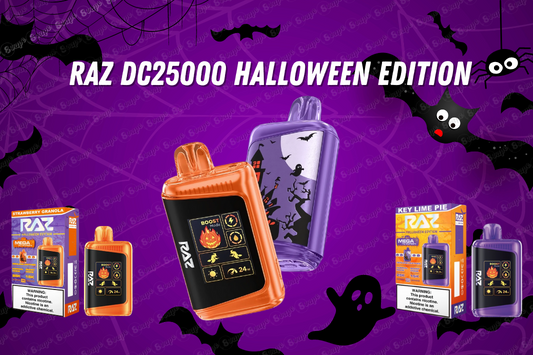 raz dc25000 halloween edition disposable vape flavors