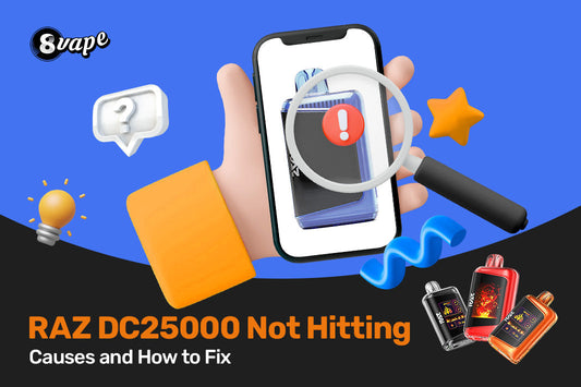 raz dc25000 not hitting: causes and how to fix