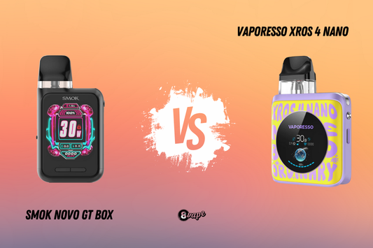 smok novo gt box vs vaporesso xros 4 nano