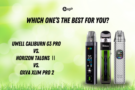 uwell caliburn g3 pro vs horizon talons vs oxva xlim pro 2