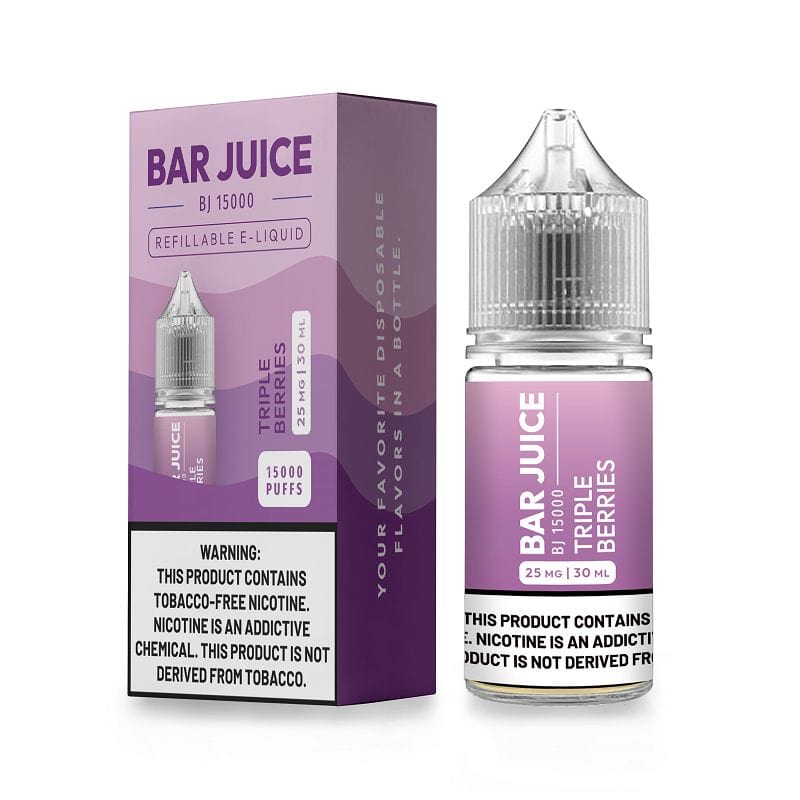 Bar Juice Juice Bar Juice Triple Berries Nic Salt Vape Juice 30ml