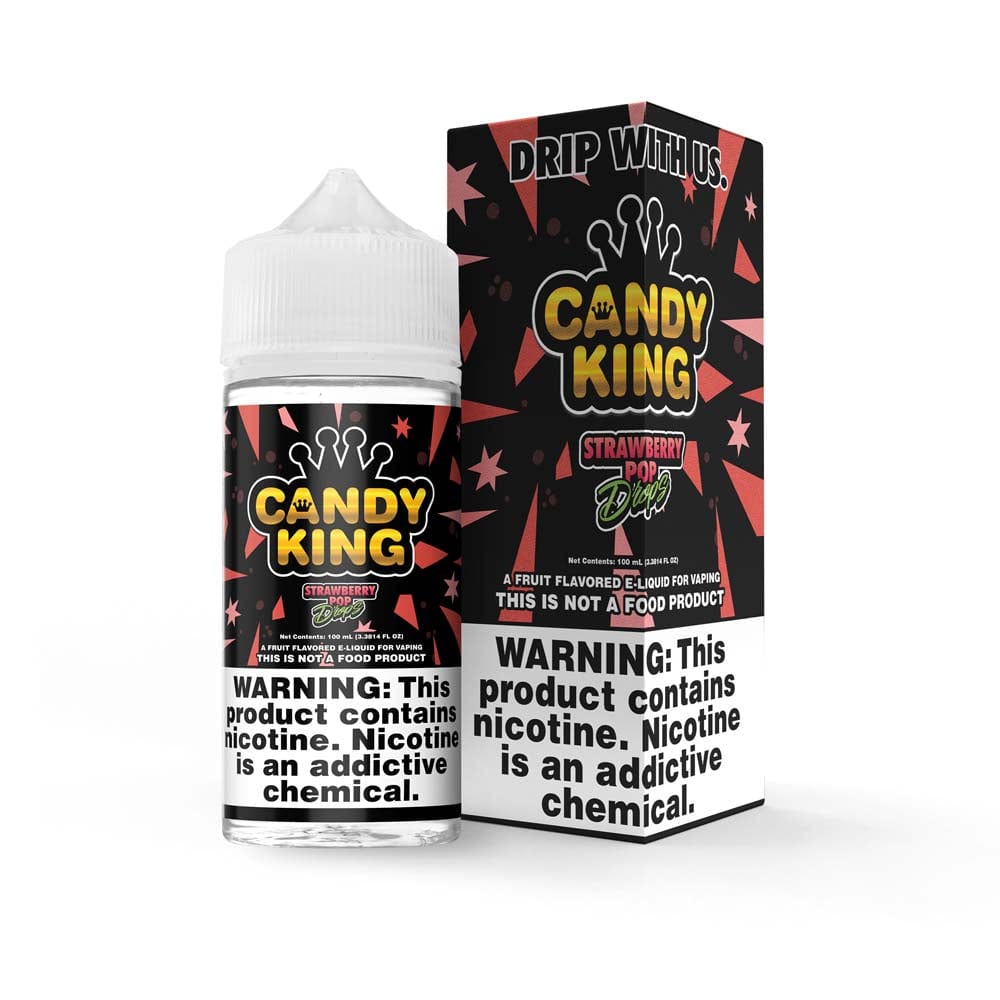 Candy King Juice Candy King Strawberry Pop Drop Vape Juice 100ml