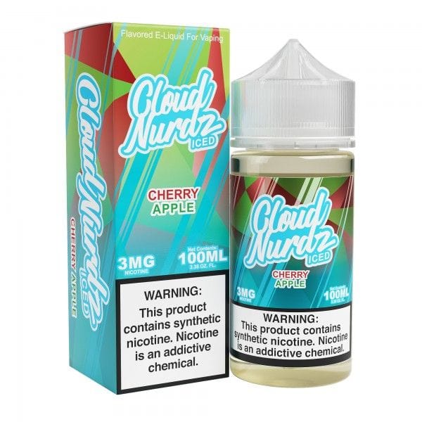 Cloud Nurdz Juice Cloud Nurdz Iced Cherry Apple TF Vape Juice 100ml