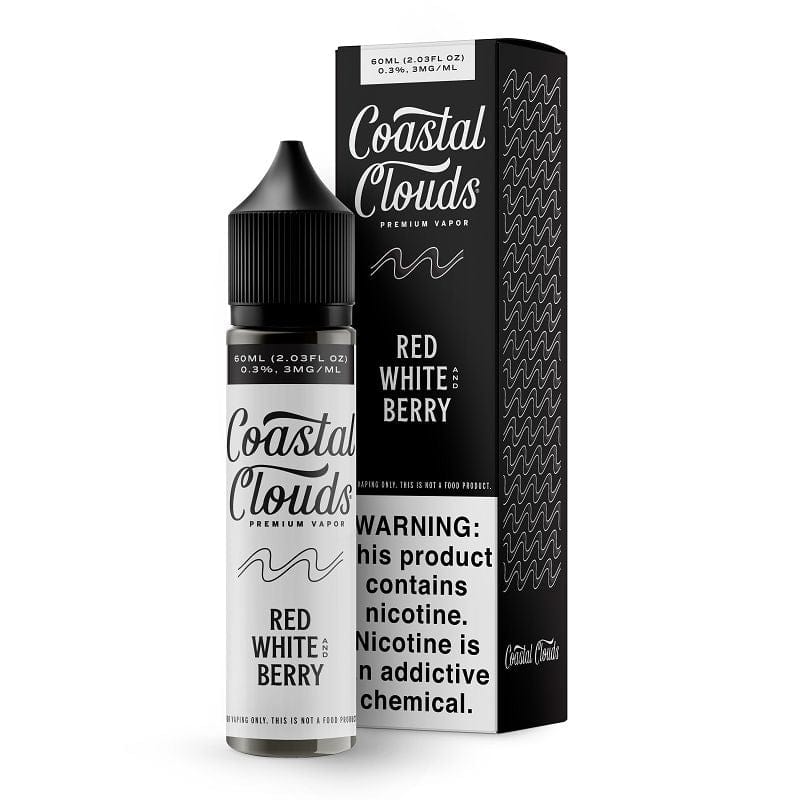 Coastal Clouds Juice Coastal Clouds Red White Berry Vape Juice 60ml