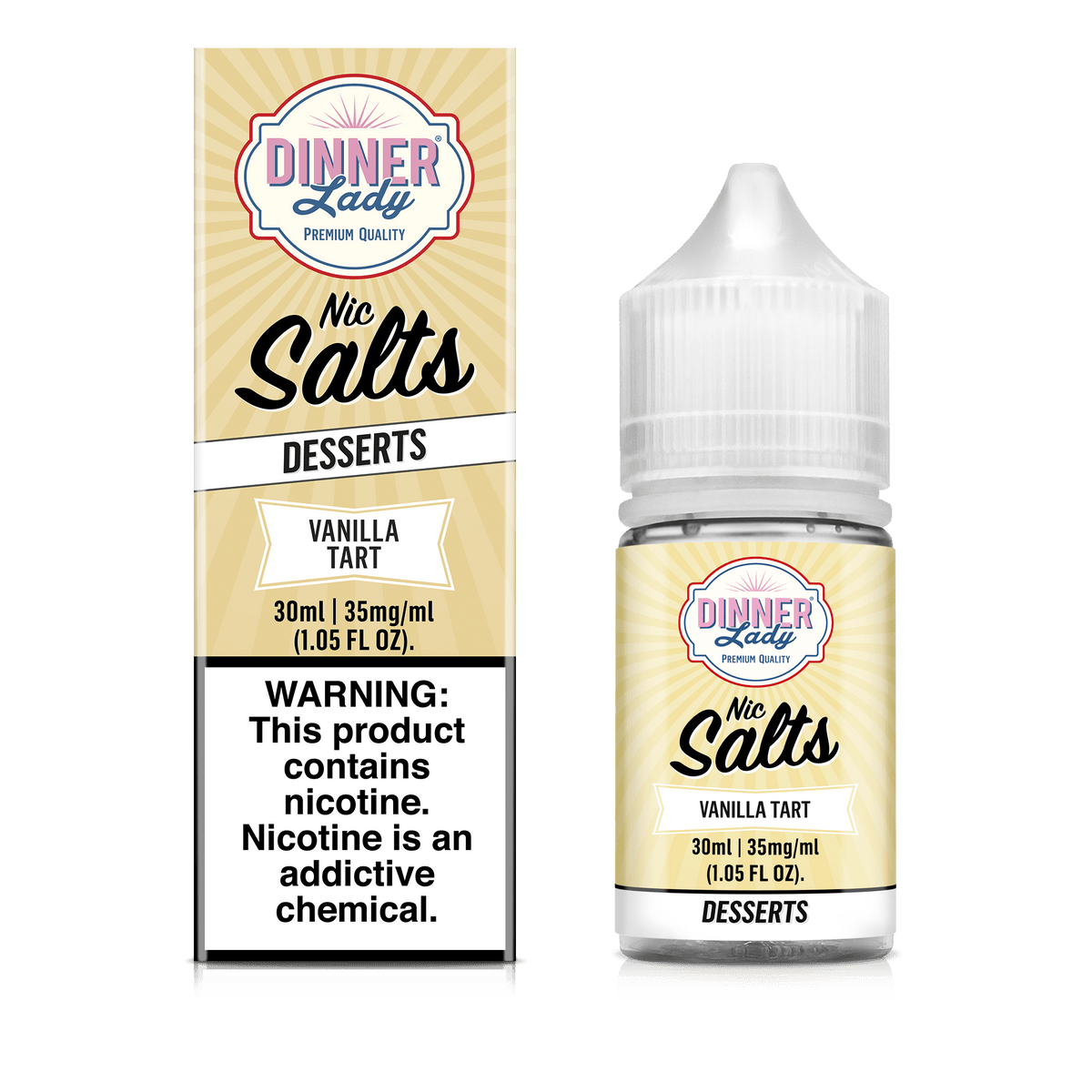 Dinner Lady Juice 35MG Dinner Lady Vanilla Tart 30ml