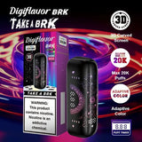 Geek Bar Disposable Vape Black Geek Bar Digiflavor BRK 20k Disposable Battery