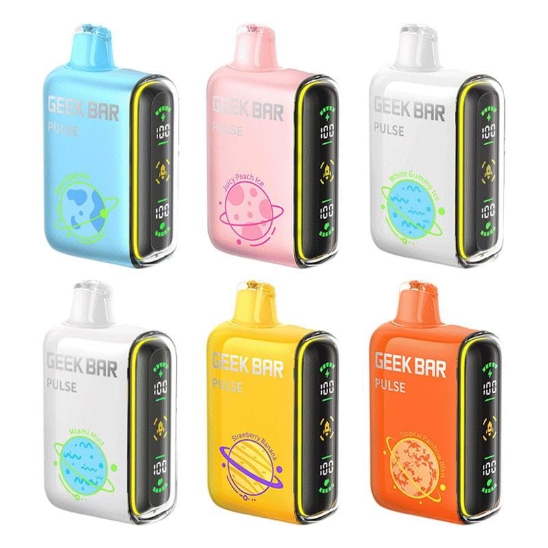 geek bar pulse 15000 disposable vape different flavors