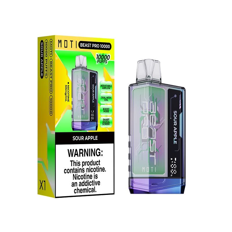 MOTI Vape Disposable Vape Moti Beast Pro Disposable Vape (5%, 10000 Puffs)