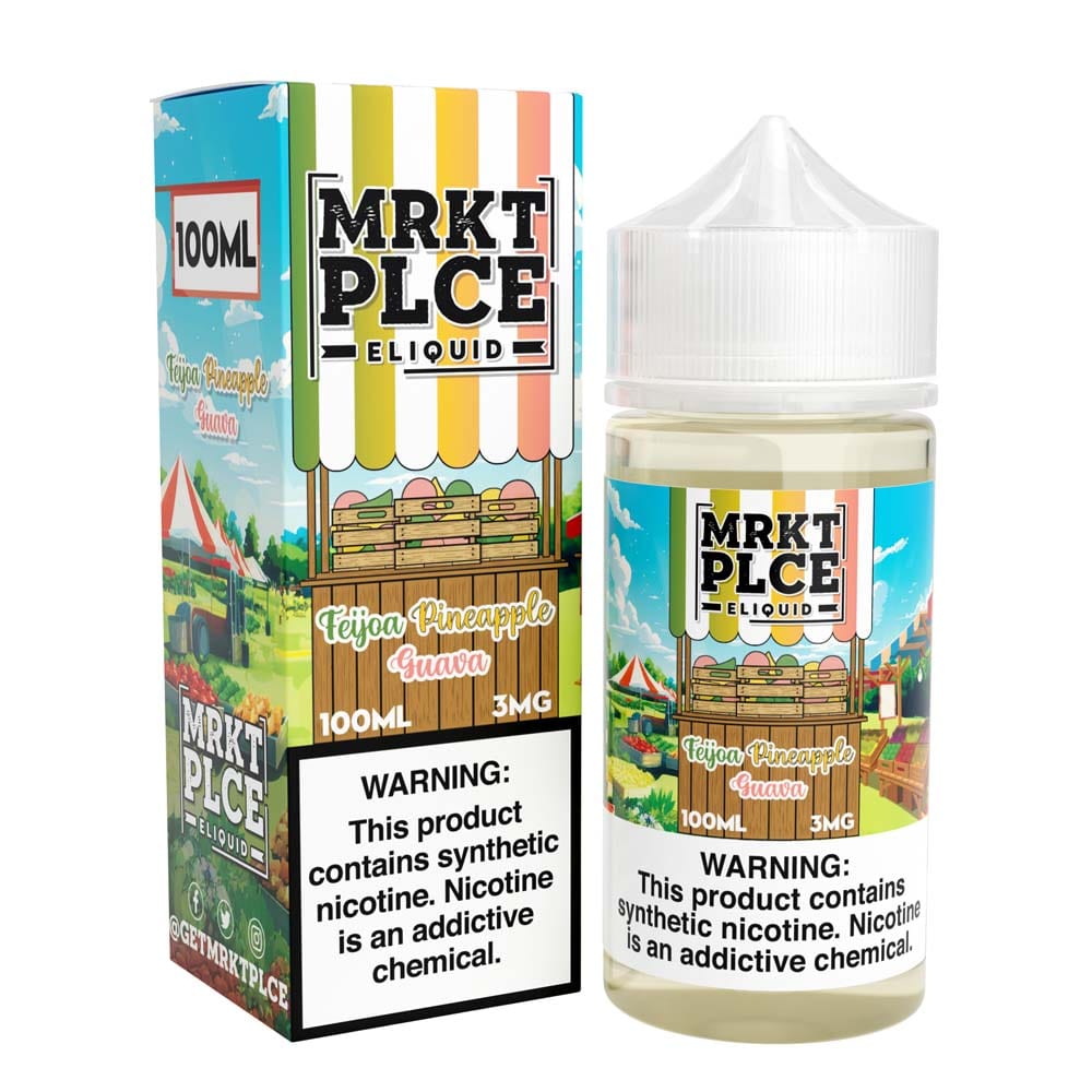 MRKT PLCE Juice MRKT PLCE Feijoa Pineapple Guava 100ml Vape Juice