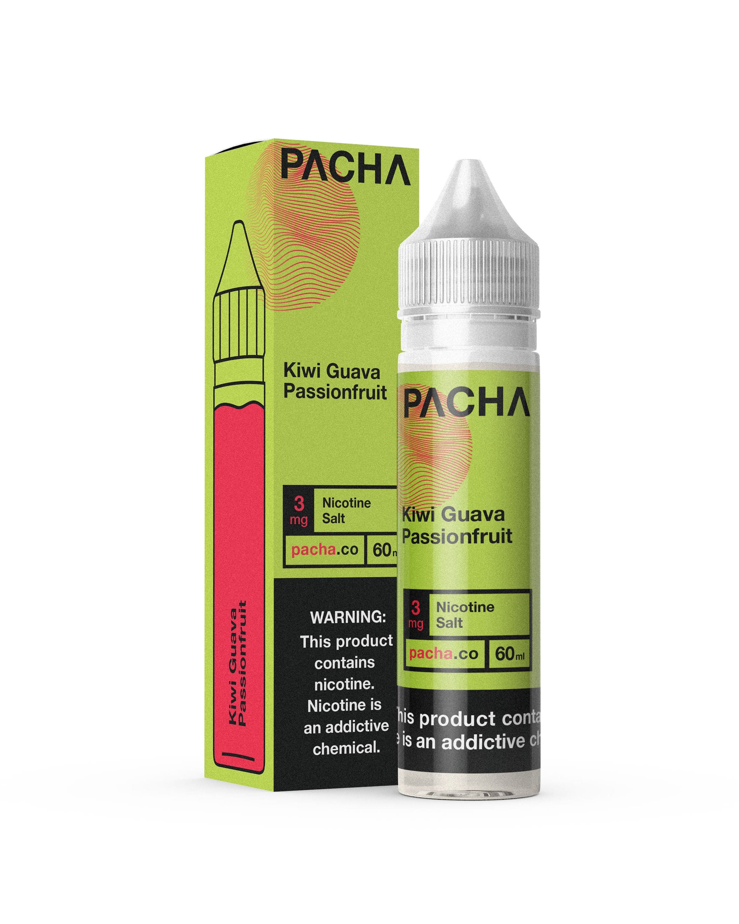 Pachamama Juice Pacha Kiwi Guava Passionfruit 60ml TFN Vape Juice