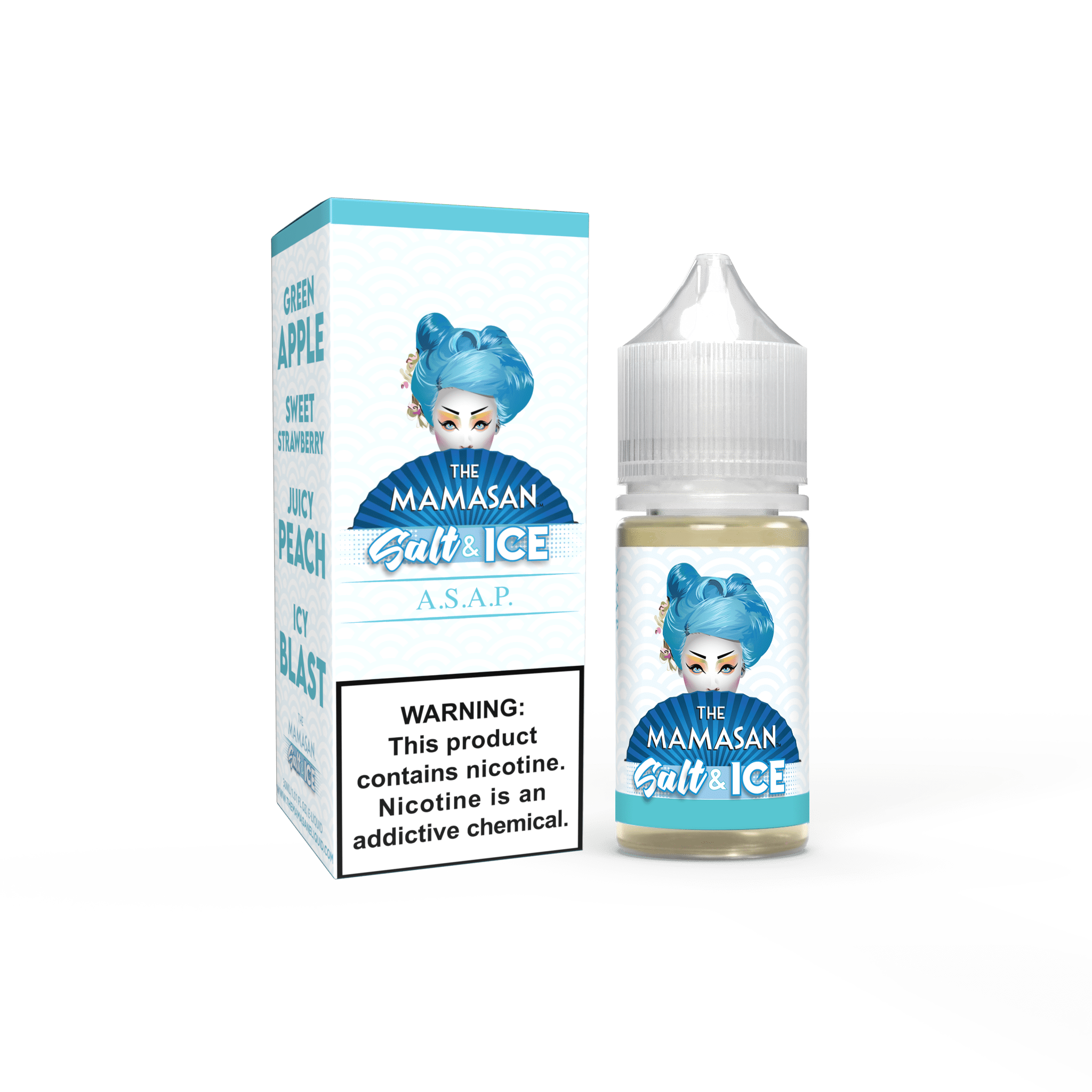 The Mamasan Juice A.S.A.P Ice 30ml Nic Salt Vape Juice - Mamasan