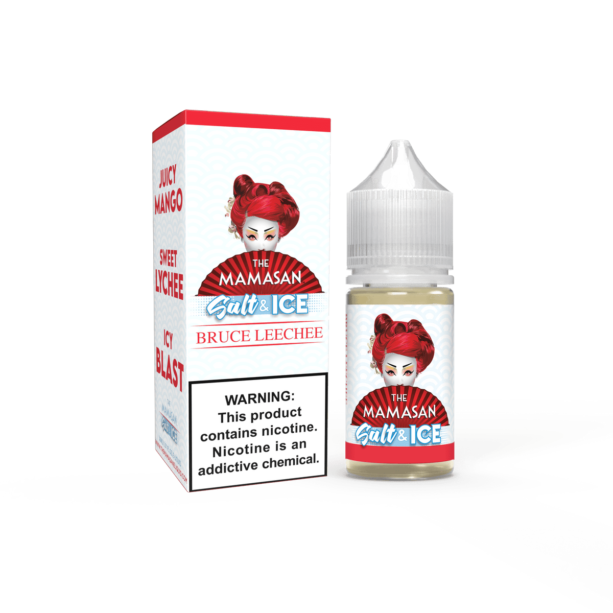 The Mamasan Juice Bruce LeeChee Ice 30ml Nic Salt Vape Juice - Mamasan