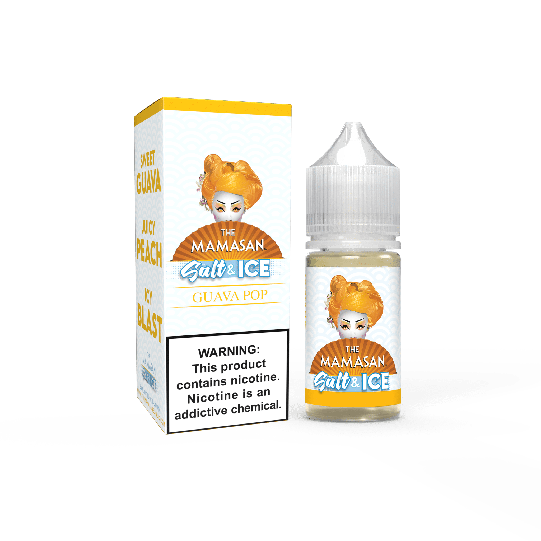 The Mamasan Juice Guava POP Ice 30ml Nic Salt Vape Juice - Mamasan