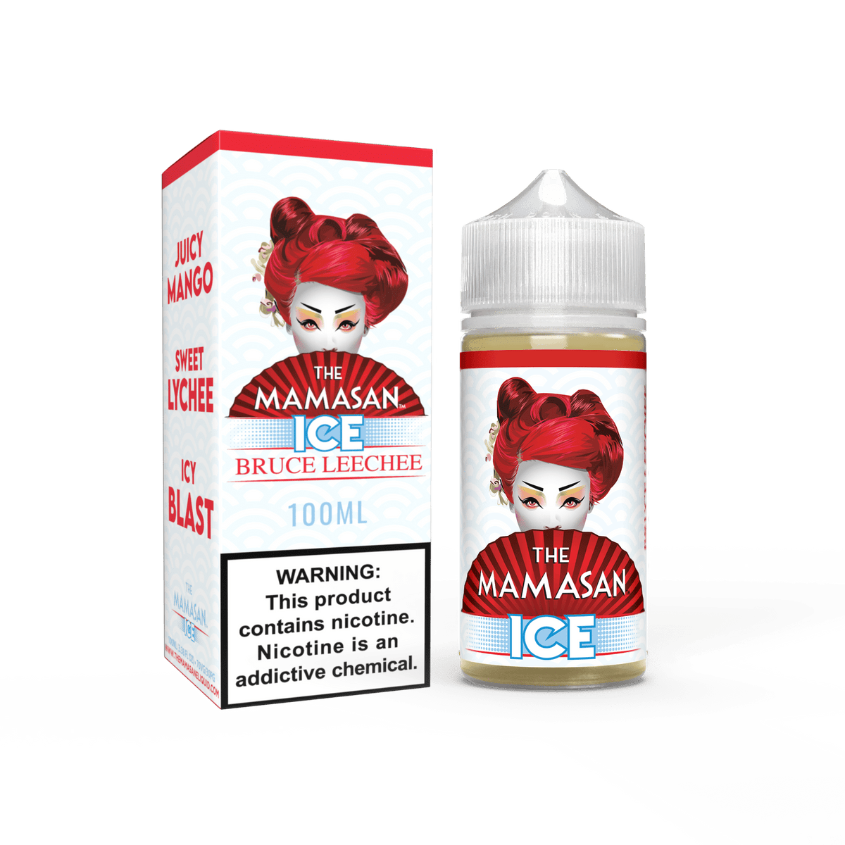 The Mamasan Juice The Mamasan Bruce LeeChee Ice 100ml Vape Juice