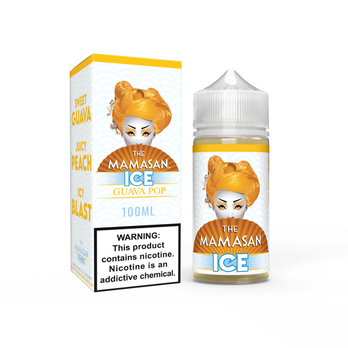 The Mamasan Juice The Mamasan Guava Pop Ice 100ml Vape Juice