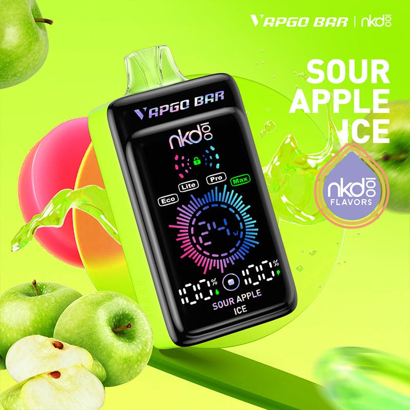 VAPGO BAR Disposable Vape Sour Apple Ice VAPGO BAR Panora 25000 Disposable Vape (5%, 25000 Puffs)