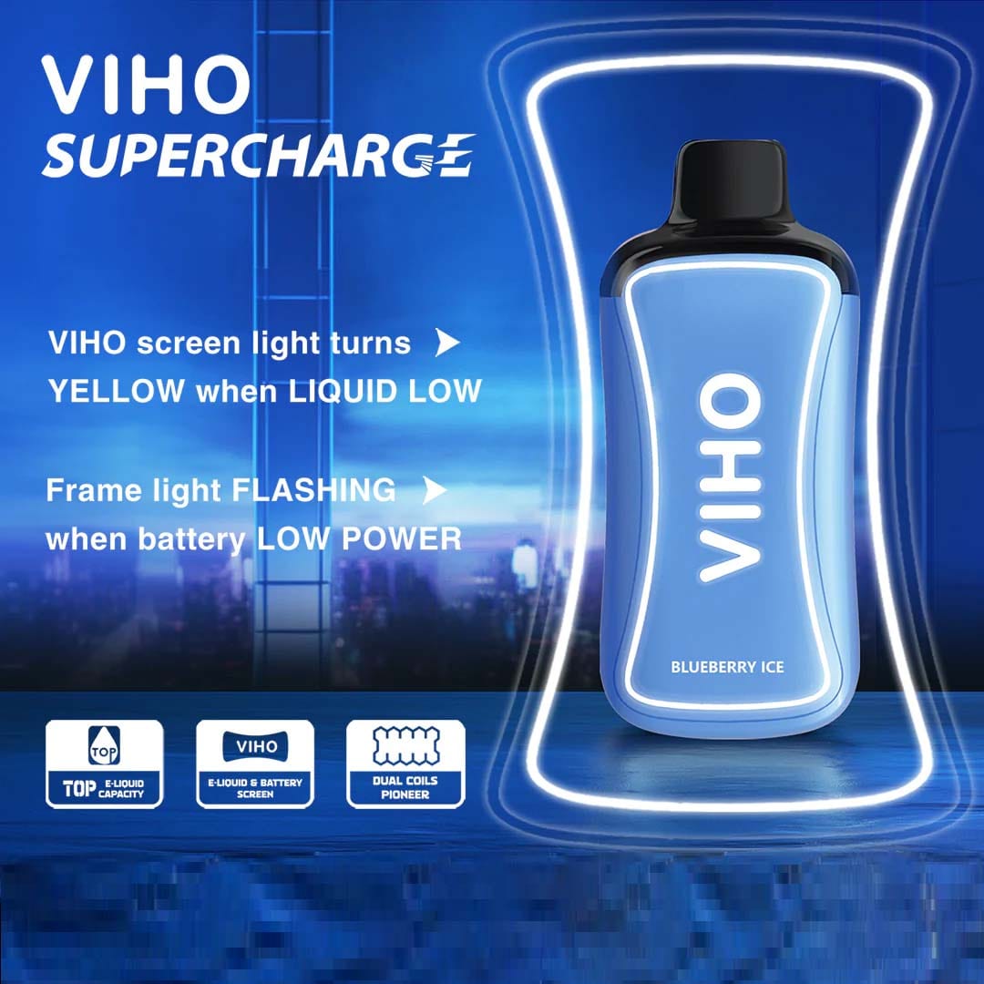 VIHO Disposable Vape VIHO Supercharge 20000 Disposable Vape (5%, 20000 Puffs)