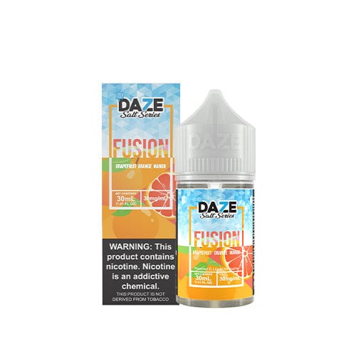 7 Daze Juice 7 Daze Fusion Grapefruit Orange Mango ICED 30ml Nic Salt Vape Juice