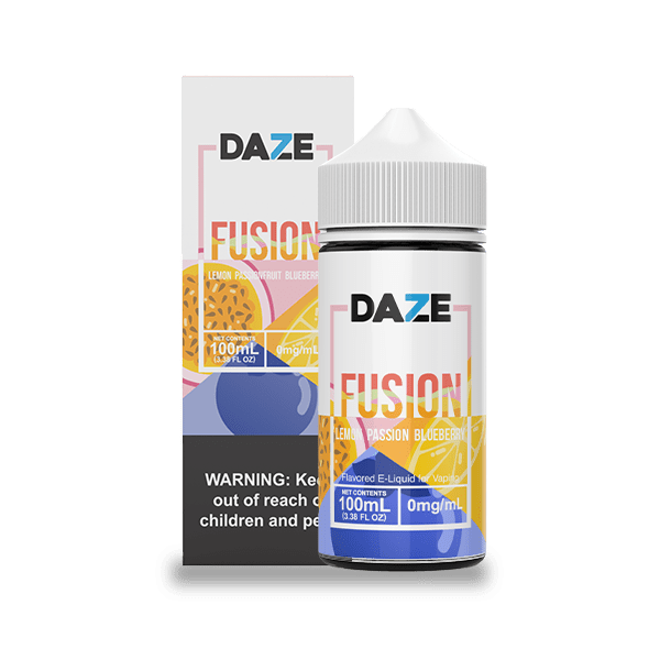 7 Daze Juice 7 Daze Fusion Lemon Passionfruit Blueberry 100ml Vape Juice