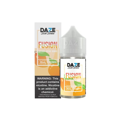 7 Daze Juice 7 Daze Fusion Orange Cream Mango 30ml Nic Salt Vape Juice