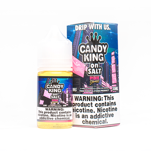 Candy King Juice Candy King On Salt Pink Squares 30ml Nic Salt Vape Juice