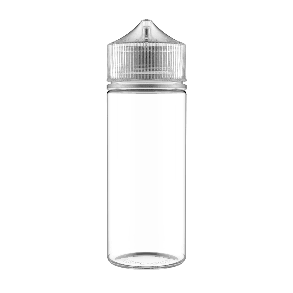 Chubby Gorilla Empty Juice Bottles Clear (V3) Chubby Gorilla Unicorn Bottle 120ml Empty Bottle