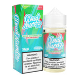 Cloud Nurdz Juice Sour Watermelon Strawberry Iced 100ml TF Vape Juice - Cloud Nurdz