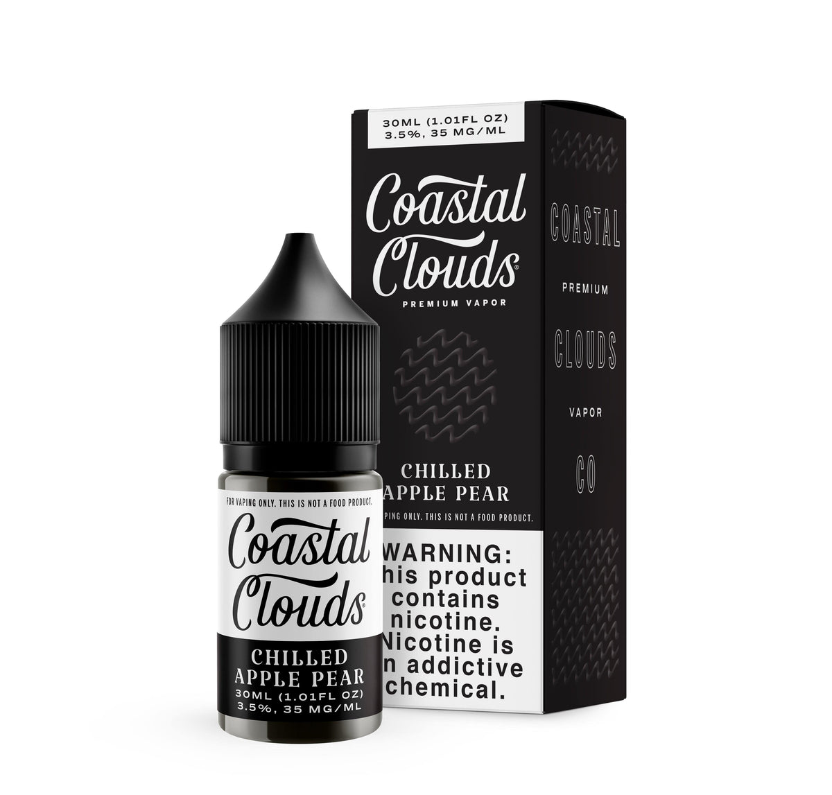 Coastal Clouds Juice Coastal Clouds Chilled Apple Pear 30ml Nic Salt Vape Juice