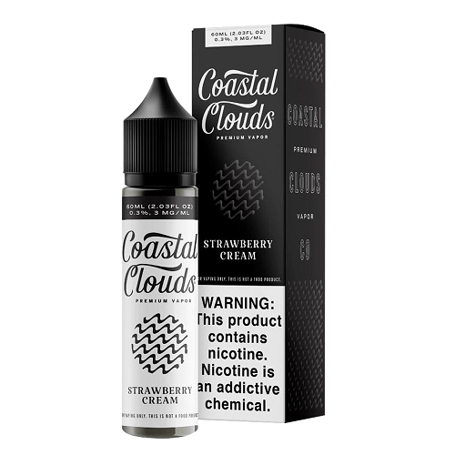 Coastal Clouds Juice Coastal Clouds Strawberry Cream 60ml Vape Juice