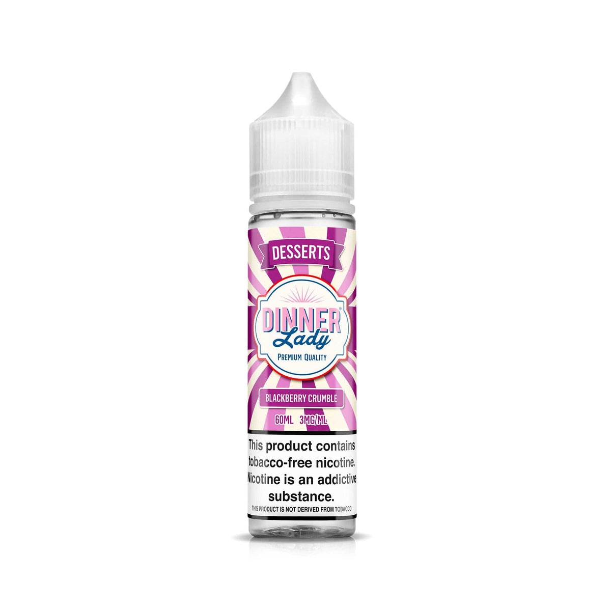 Dinner Lady Juice Blackberry Crumble 60ml TF Vape Juice - Dinner Lady