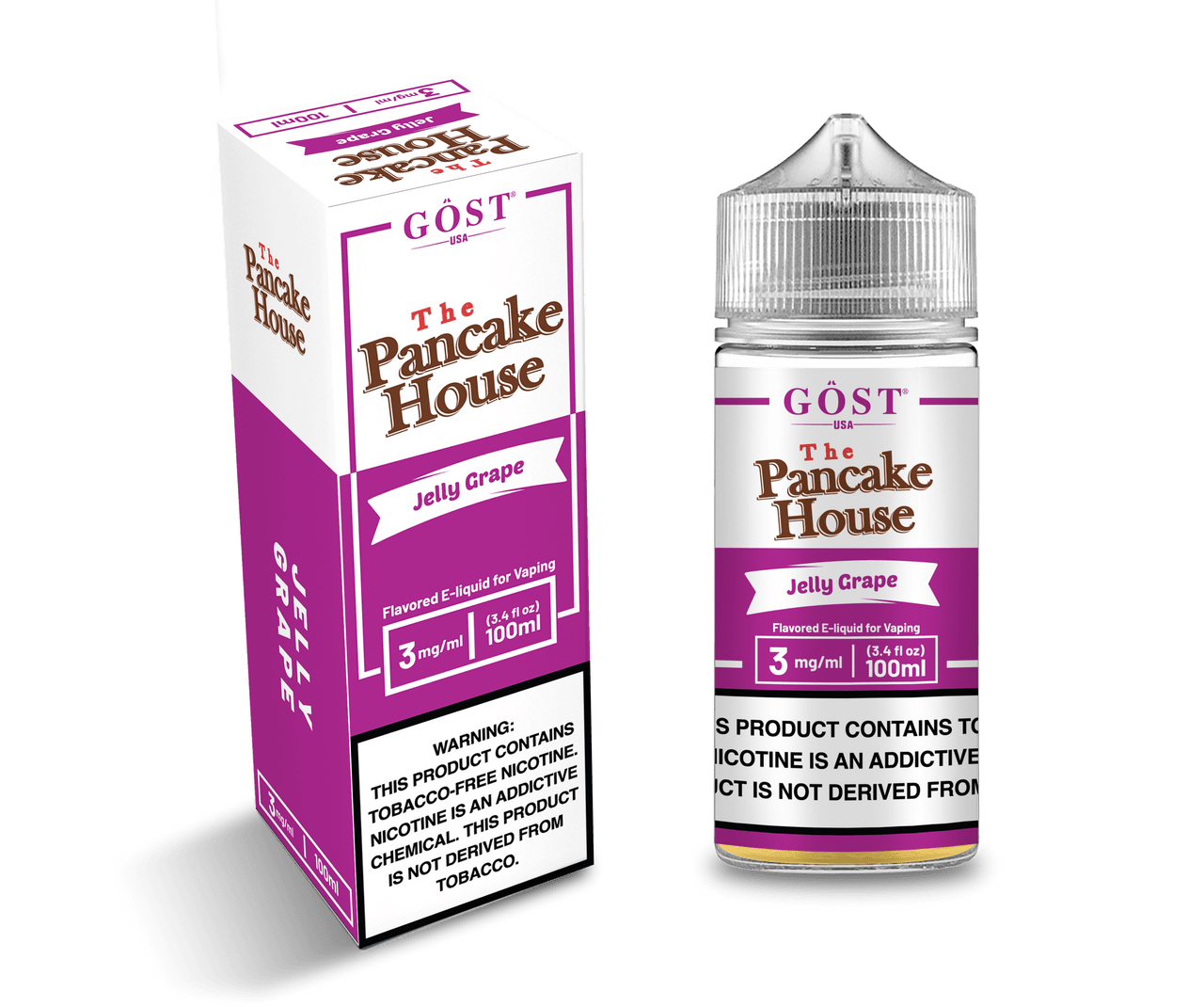 Gost Juice Pancake House Jelly Grape 100ml TF Vape Juice