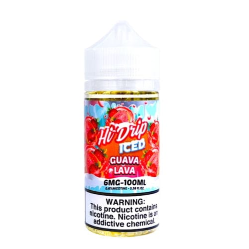 Hi-Drip Juice Hi-Drip Iced 100ml Guava Lava Vape Juice