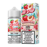 Hi-Drip Juice Hi-Drip Iced White Peach Strawberry 100ml Vape Juice