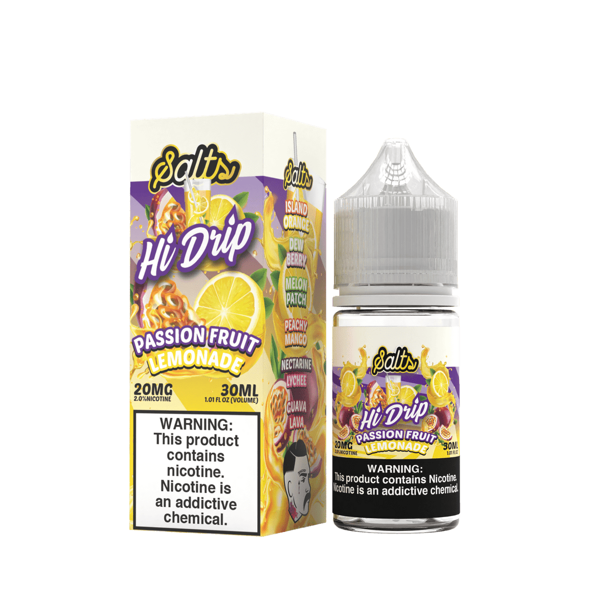 Hi-Drip Juice Hi-Drip Passionfruit Lemonade 30ml Nic Salt Vape Juice