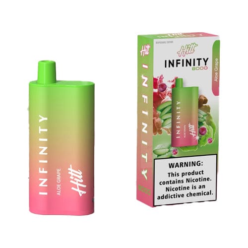 HITT Disposable Vape Aloe Grape Hitt Infinite 8000 Disposable Vape (5%, 8000 Puffs)