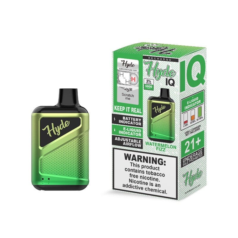 Hyde Disposable Vape Hyde IQ Recharge Disposable Vape (5%, 5000 Puffs)