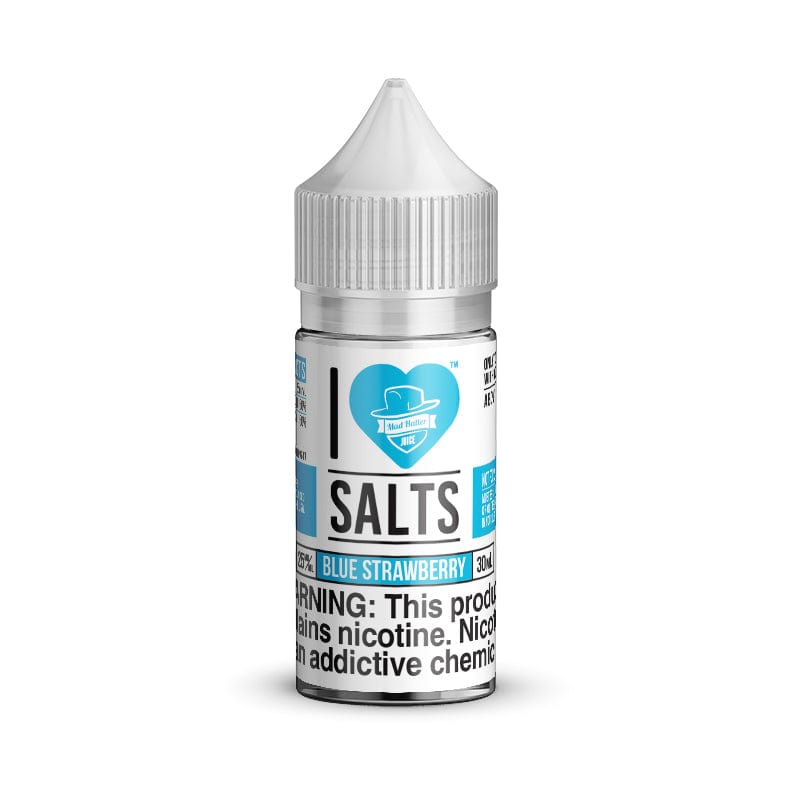 Mad Hatter Juice Juice I Love Salts Blue Strawberry 30ml Nic Salt Vape Juice