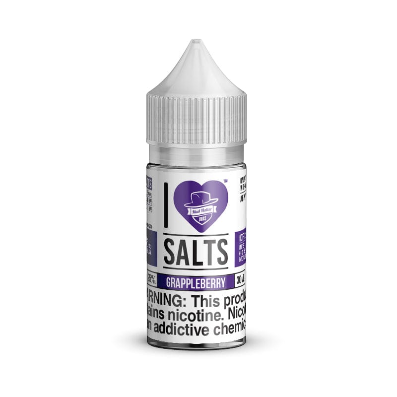 Mad Hatter Juice Juice I Love Salts Grappleberry 30ml Nic Salt Vape Juice