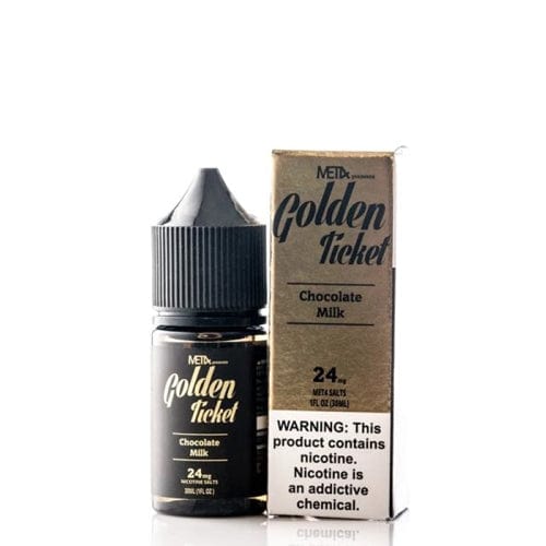 Met4 Juice Met4 Salts Golden Ticket 30ml Nic Salt Vape Juice