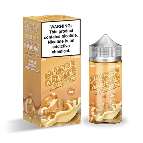 Monster Vape Labs Juice Custard Monster Butterscotch 100ml Vape Juice