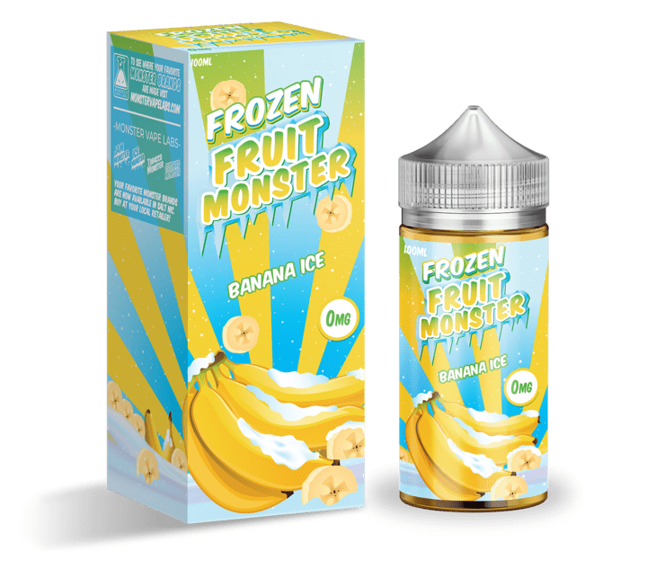 Monster Vape Labs Juice Frozen Fruit Monster Banana Ice 100ml Vape Juice