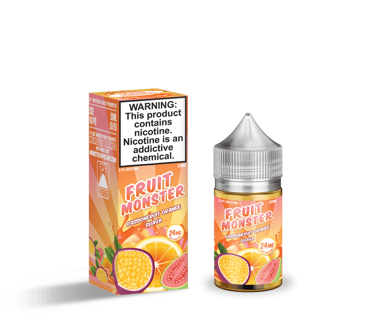 Monster Vape Labs Juice Hawaiian POG 30ml Nic Salt Vape Juice - Fruit Monster