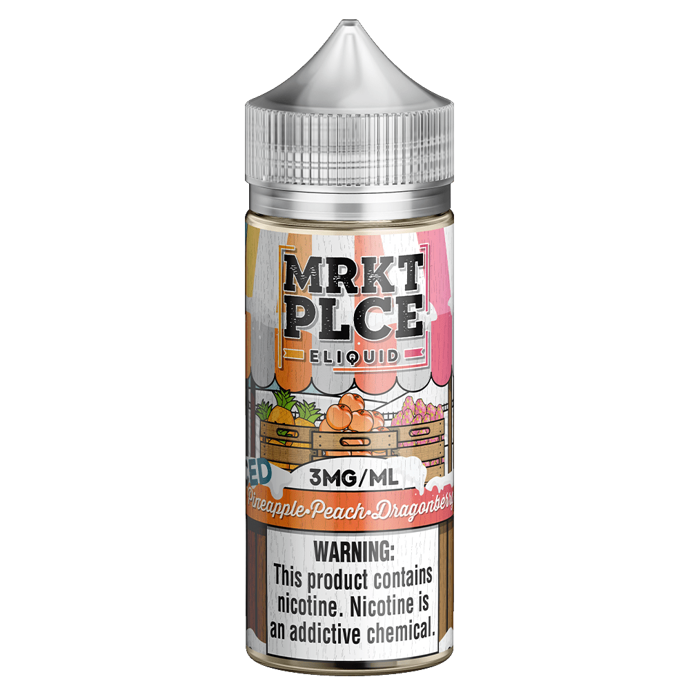 MRKT PLCE Juice MRKT PLCE Iced Pineapple Peach Dragonberry 100ml Vape Juice