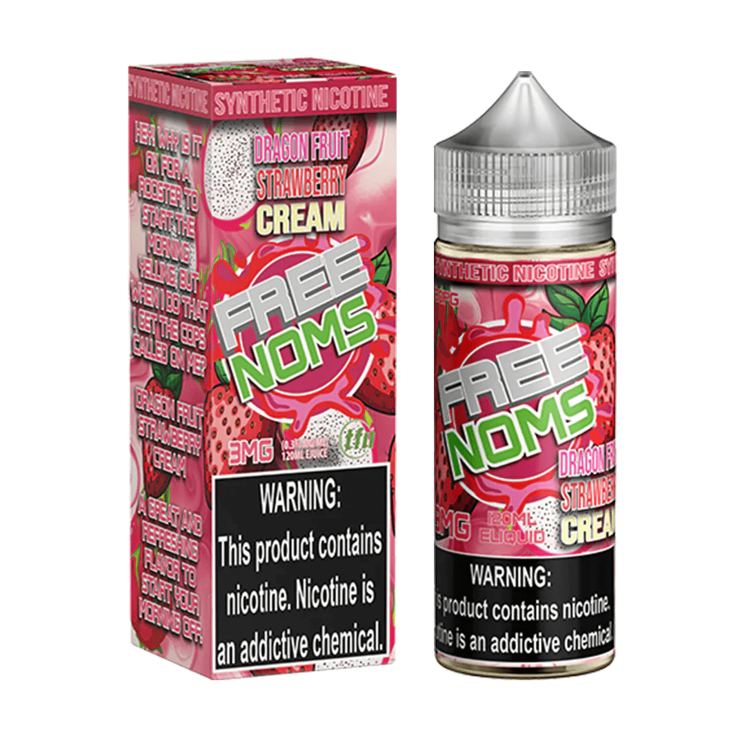 Nomenon Juice Dragonfruit Strawberry Cream TFN 120ml Vape Juice - Free Noms