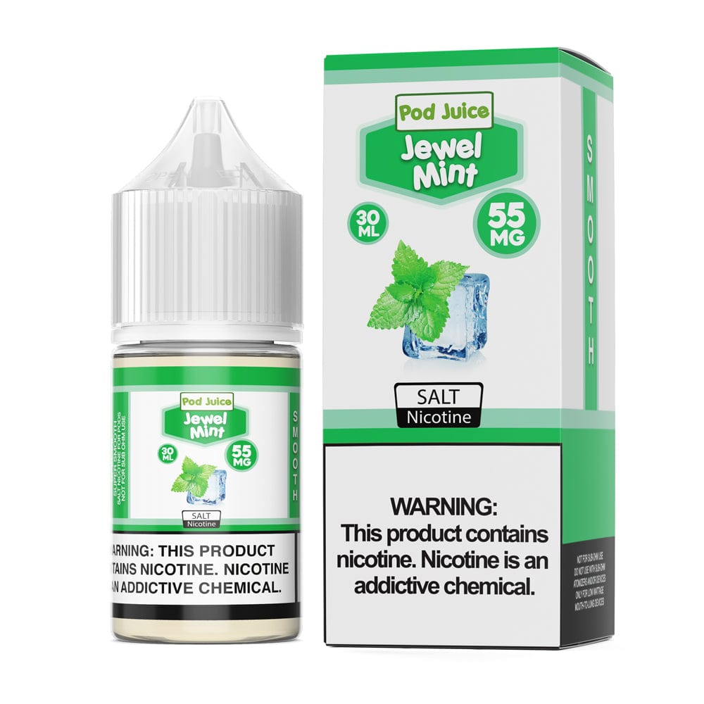 Pod Juice Juice Pod Juice Jewel Mint 30ml Nic Salt Vape Juice