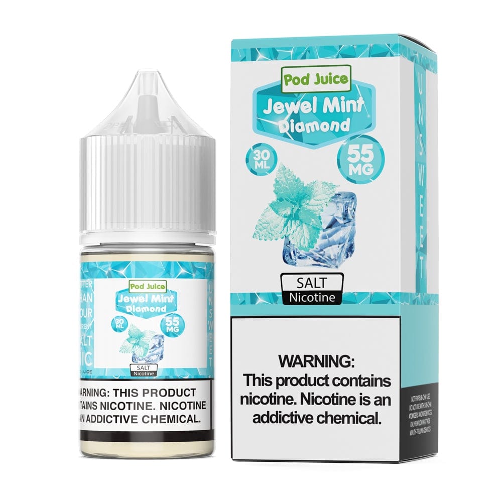 Pod Juice Juice Pod Juice Jewel Mint Diamond TF 30ml Nic Salt Vape Juice